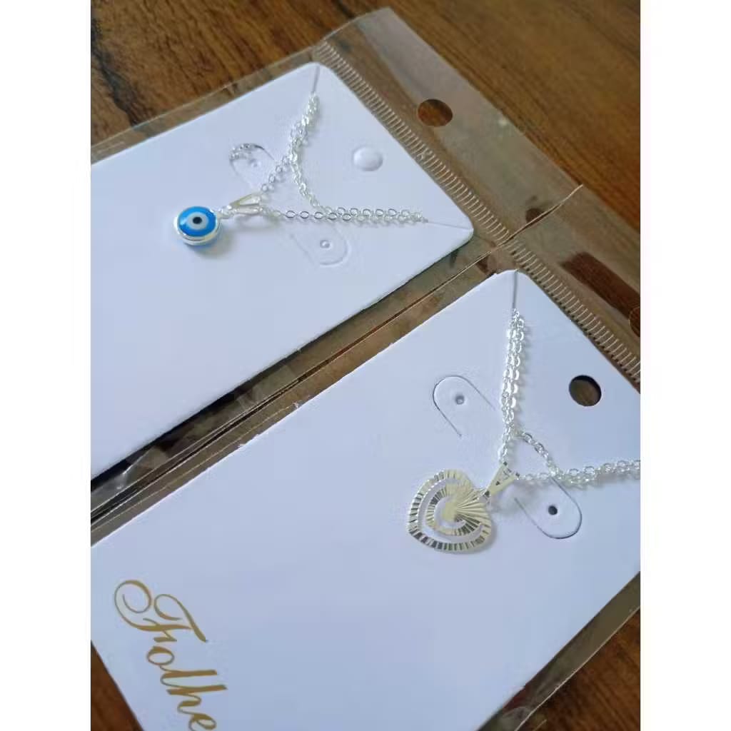 Colar Feminino Delicado Folheado a Ouro 18K e Prata 925