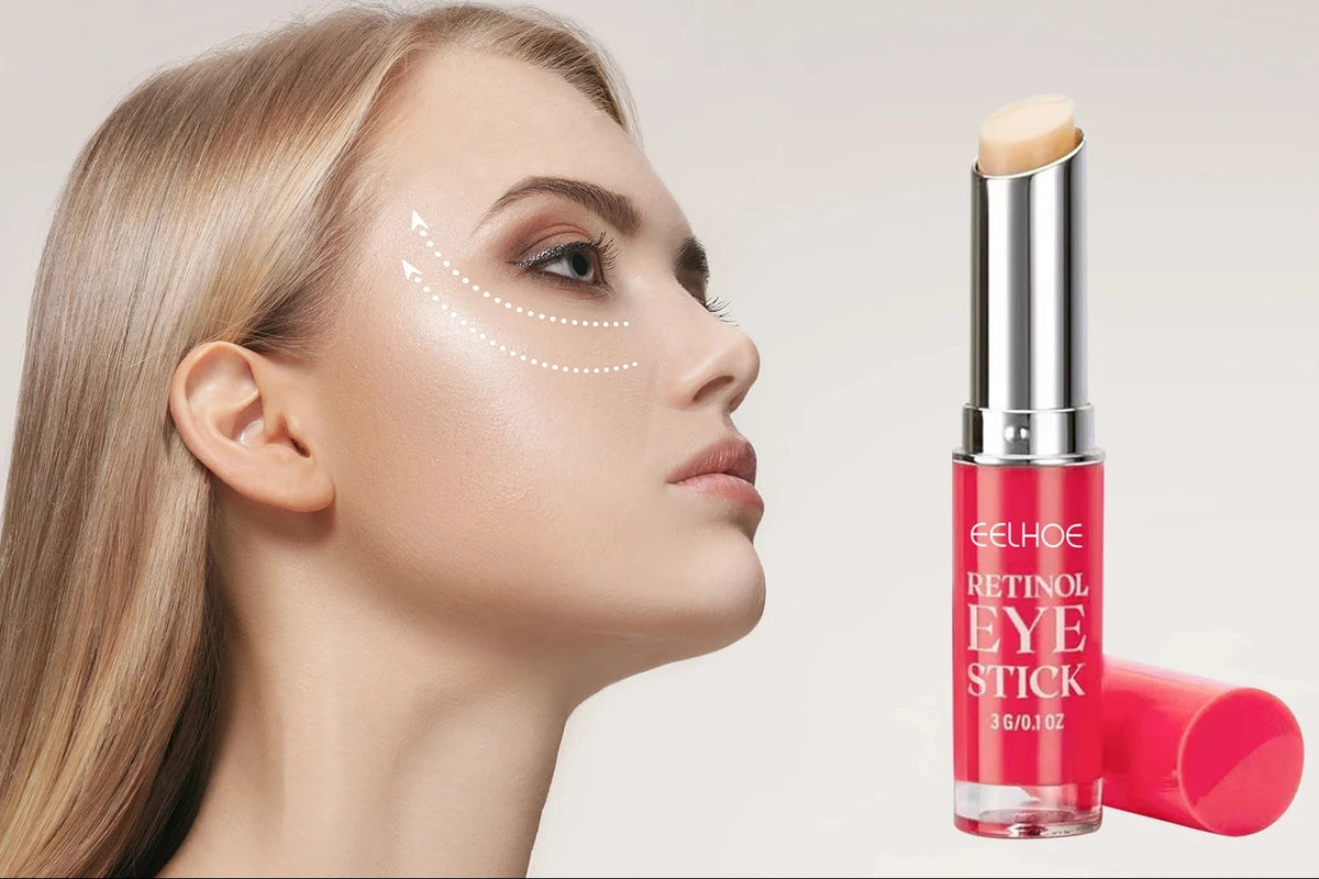 Bastão de Retinol para Olhos Eelhoe - Anti-Olheiras e Antirrugas
