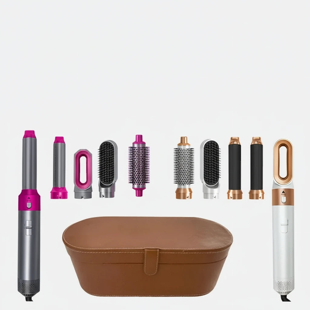 Escova Modeladora e Secadora Multifuncional 5 em 1 - Glamour AirStyler