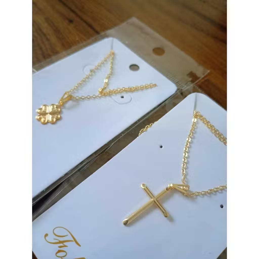 Colar Feminino Delicado Folheado a Ouro 18K e Prata 925