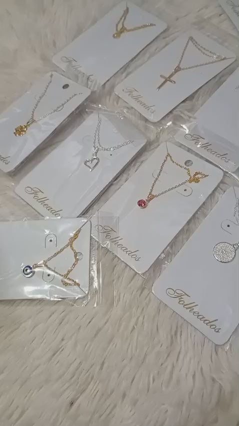 Colar Feminino Delicado Folheado a Ouro 18K e Prata 925